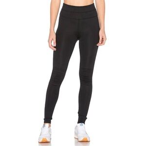 Free People Movement Women’s Black City Slicker Moto Leggings - Small